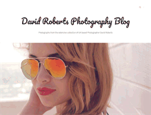 Tablet Screenshot of david-roberts-photography-blog.co.uk